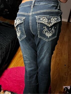 Hot topic Y2K style flare jeans